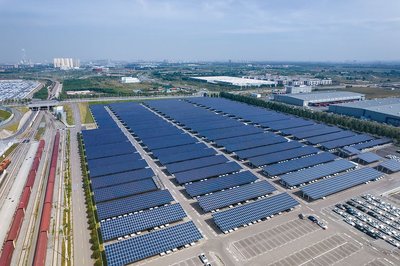 华晨宝马铁西工厂太阳能光伏发电系统